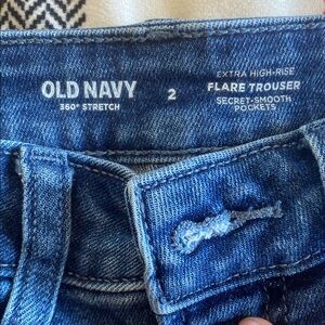 Old Navy Denim Flare Trousers